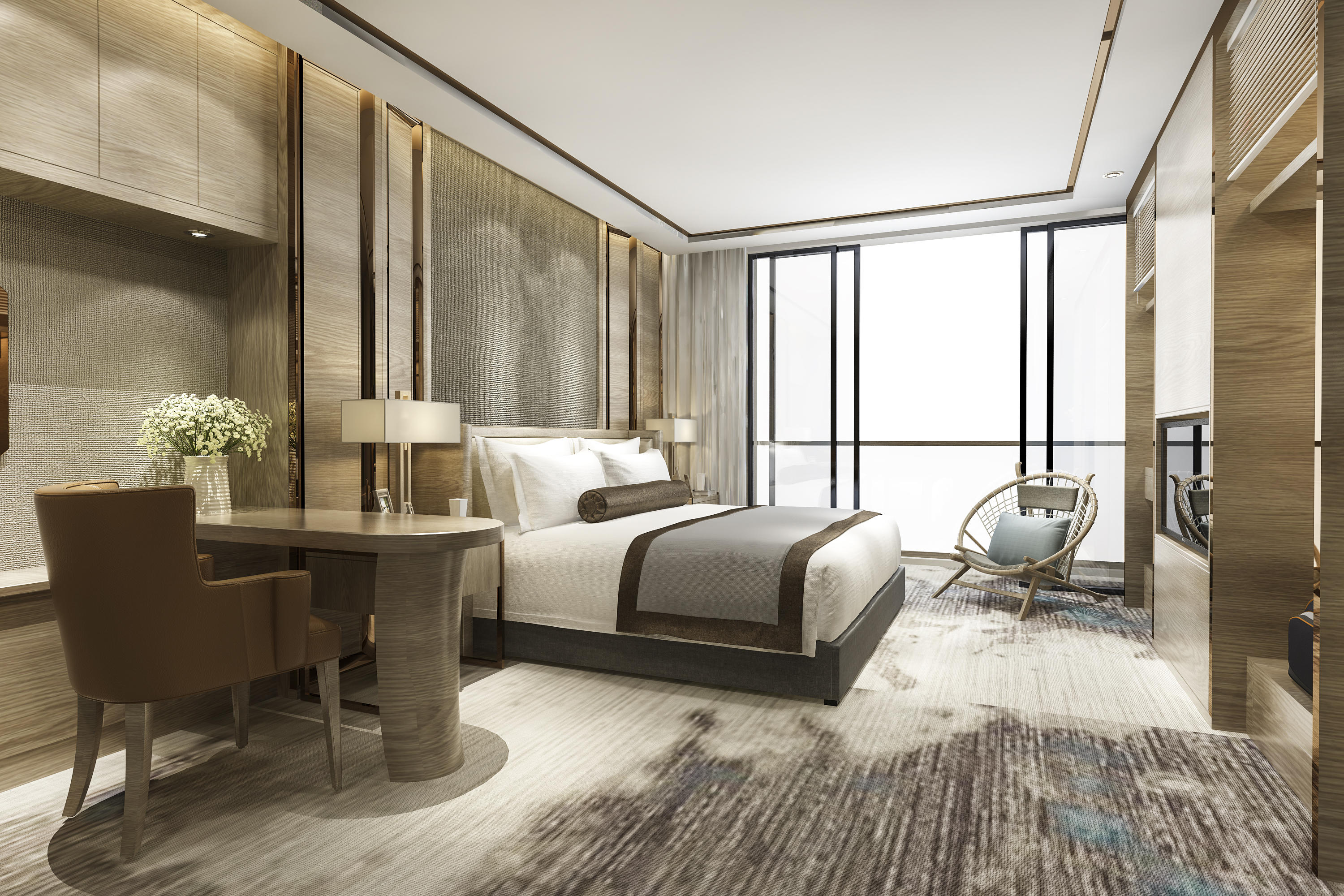 luxury-classic-modern-bedroom-suite-hotel